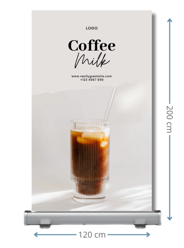 Grote roll-up banners