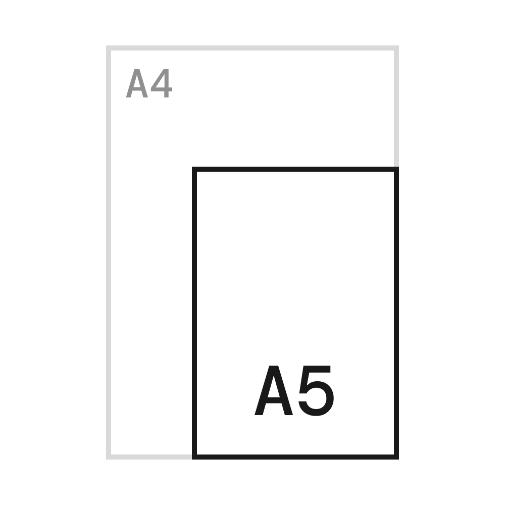 148 x 210 mm