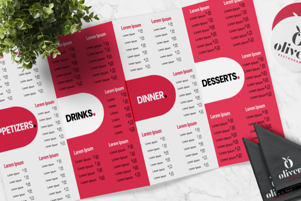 Roll fold leaflets