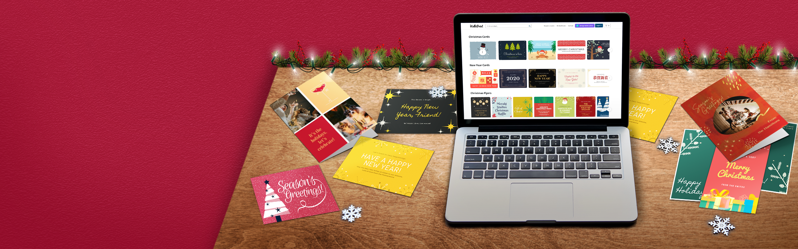 Christmas card designs main banner | Allgifts