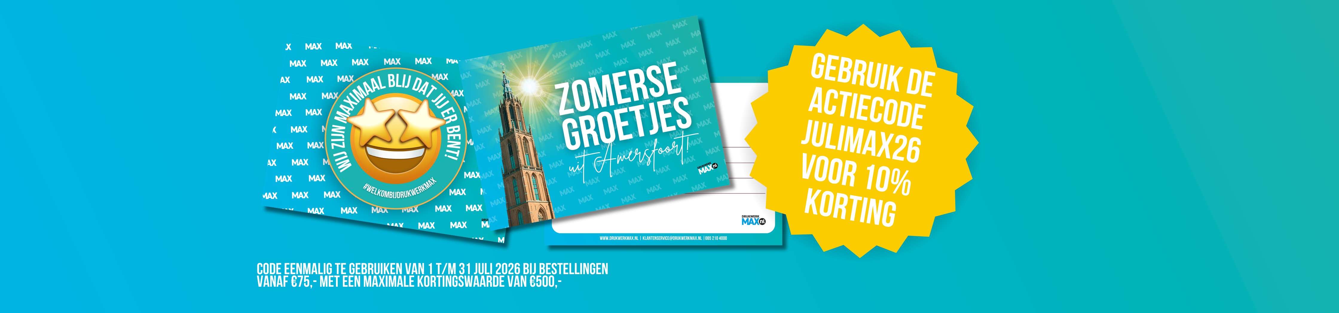 10% korting op ansichtkaarten! <br>

