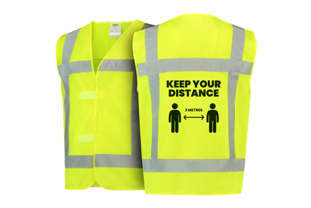 Anticorona Safety vest Tricorp