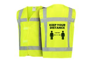 Safety Vest - Keep Your Distance