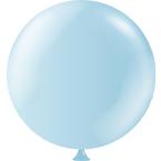 Bedrucke große Luftballons mit Deinem Design für Dein nächstes Event bei Helloprint. Hier in der Farbe hellblau.