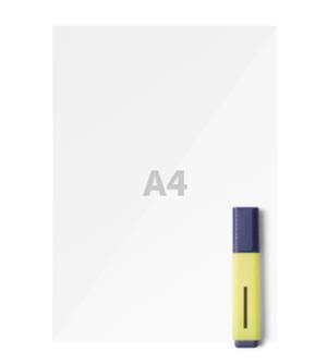A4 Posters size icon Helloprint