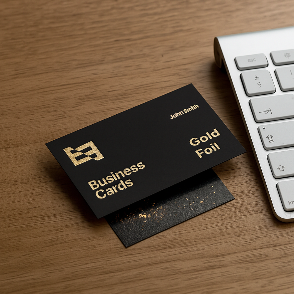 Gold Foil Business Cards