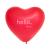 Balony w kształcie serca with logo