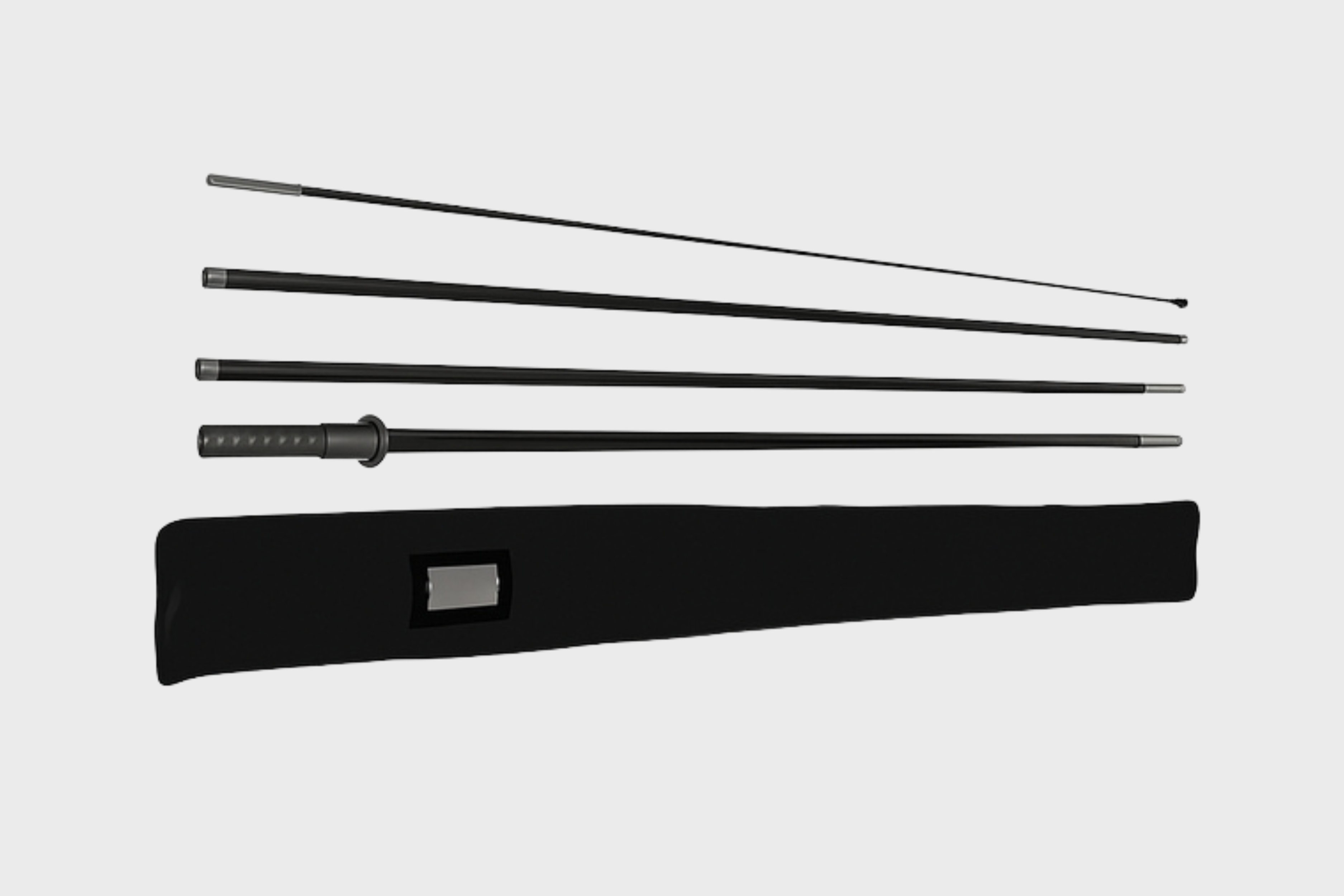 Beachflag stok en draagtas