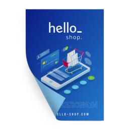 Bedruk je eigen blueback posters bij HelloprintConnect, nu met gratis verzending!