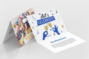 Print professionele kaarten en uitnodigingen voor goedkoop en in hoge kwaliteit met Drukstart.nl
