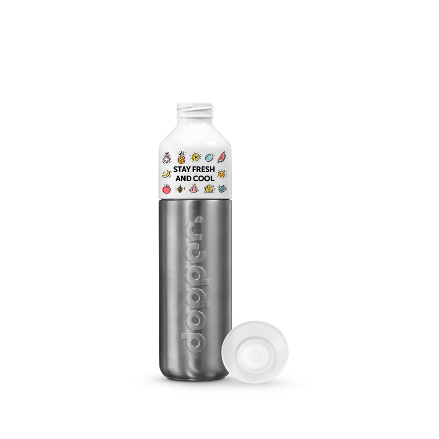  Enjoy outdoor activities with a personalized water bottle to carry your drink. It's also great for showcasing your brand at any event. Solid Steel Doppers are available at {[shop_name}}