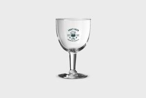 A 45 cl Trappist special beer glass available at Helloprint with custom printing options foe a cheap price