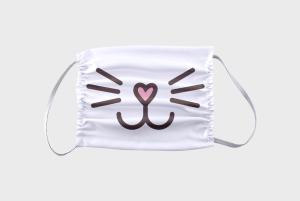 Face Masks with Cute Cat Design