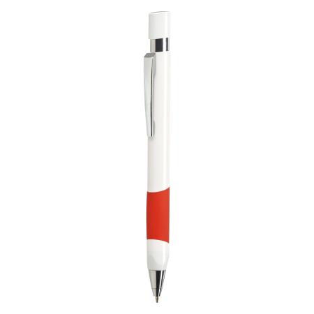 Image of a branded pen with a unique logo for a low price.