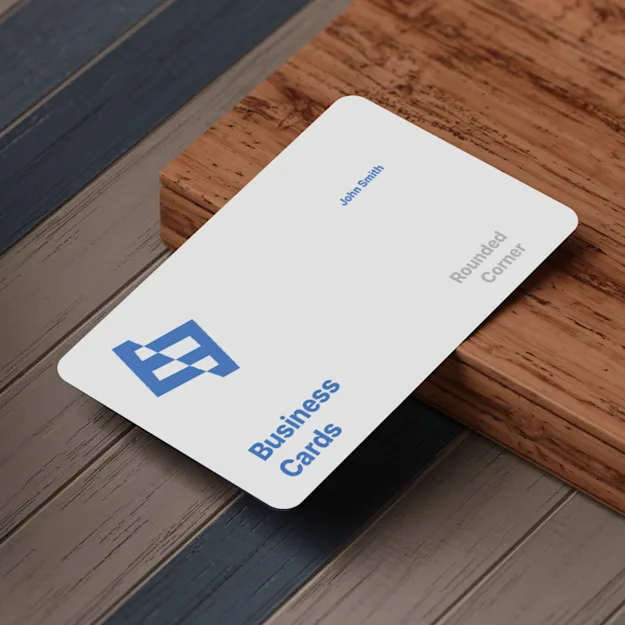 Rounded Corner Business Cards