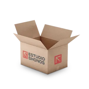 Caja de envío sin tapa