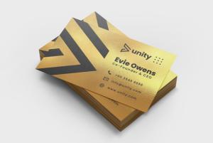 Business Cards with Special Paper Materials 