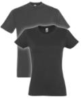 Schwarze T-Shirts der Marke Sol's passen auf jedes Outfit. Bedruckt von Helloprint 