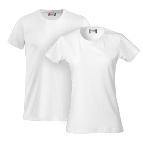 T-shirt basique col rond (grandes quantités)