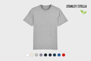 Sustainable heavy cotton round neck t-shirt