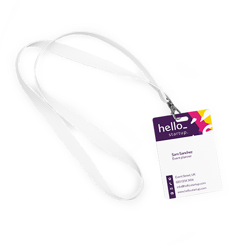 Tarjetas PVC Perforación Rectangular