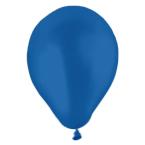 Un ballon gonflable bleu gonflé sur fond blanc, à imprimer avec votre visuel ou logo sur Helloprint