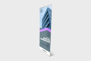 Deluxe personalised roller banners, only the best for your store