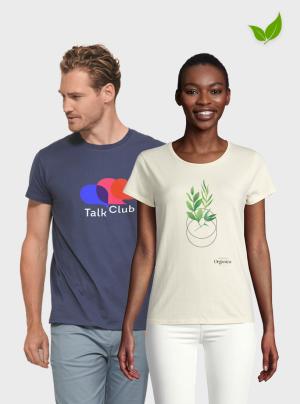 Duurzaam unisex T-shirt met ronde hals