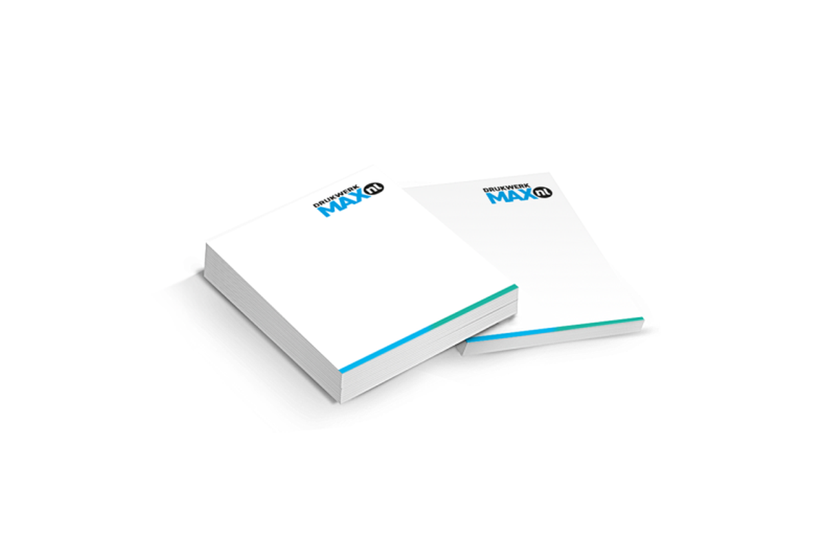 Sticky notes custom printed online at DrukwerkMAX