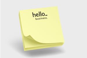 Sticky notes custom printed online at HelloPrint
