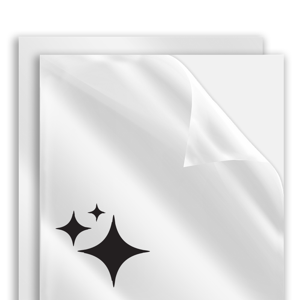 Dubbelzijdig UV Glanzend