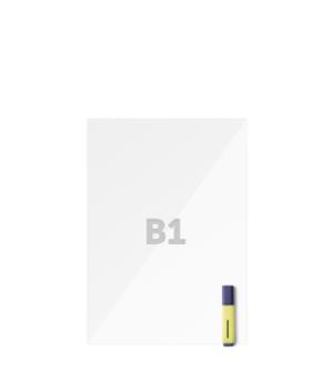 Icona che mostra le dimensioni del formato B1 HelloPrint