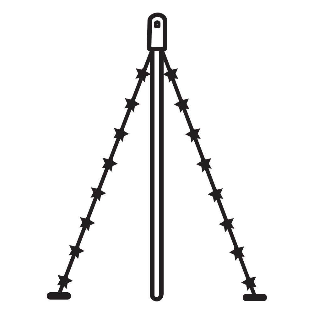 Pour un mât de drapeau d'une hauteur de 8 mètres