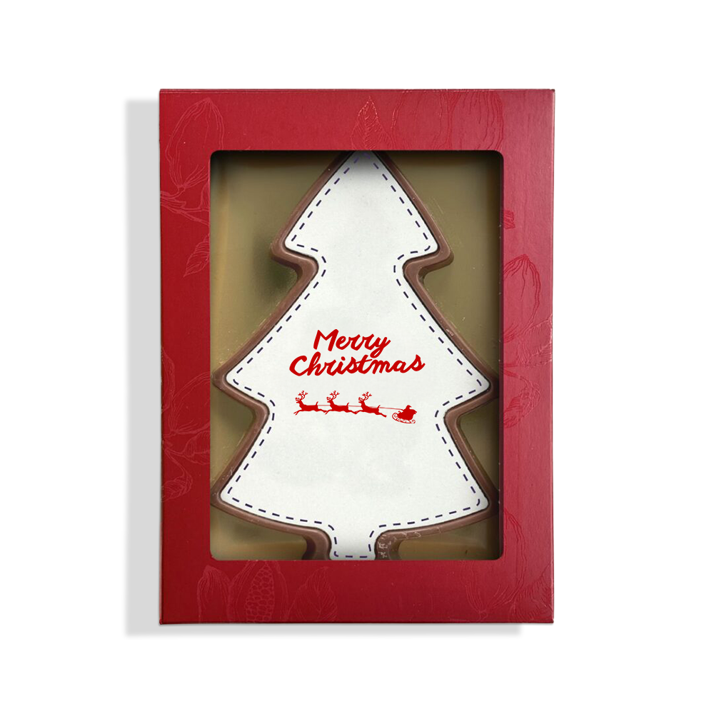 Chocolade kerstbomen