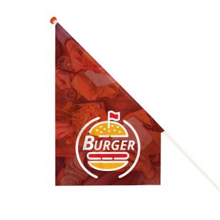 Porte-drapeau décoratif double, 35 cm - Boutique en ligne de design