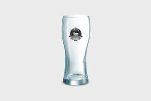 Verre à bière élégant de 32 cl personnalisable avec un logo sur Helloprint 