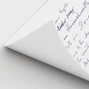 Flyer en papier cartonné lisse