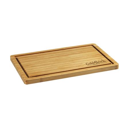 tabla de cortar de bambú para tu hogar o para restaurante con inscripción impresa personalizable. Disponible en Helloprint