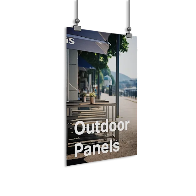 Paneles para exterior