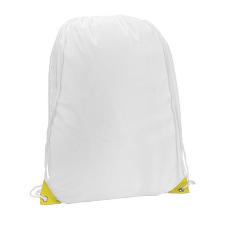 White Drawstring bag