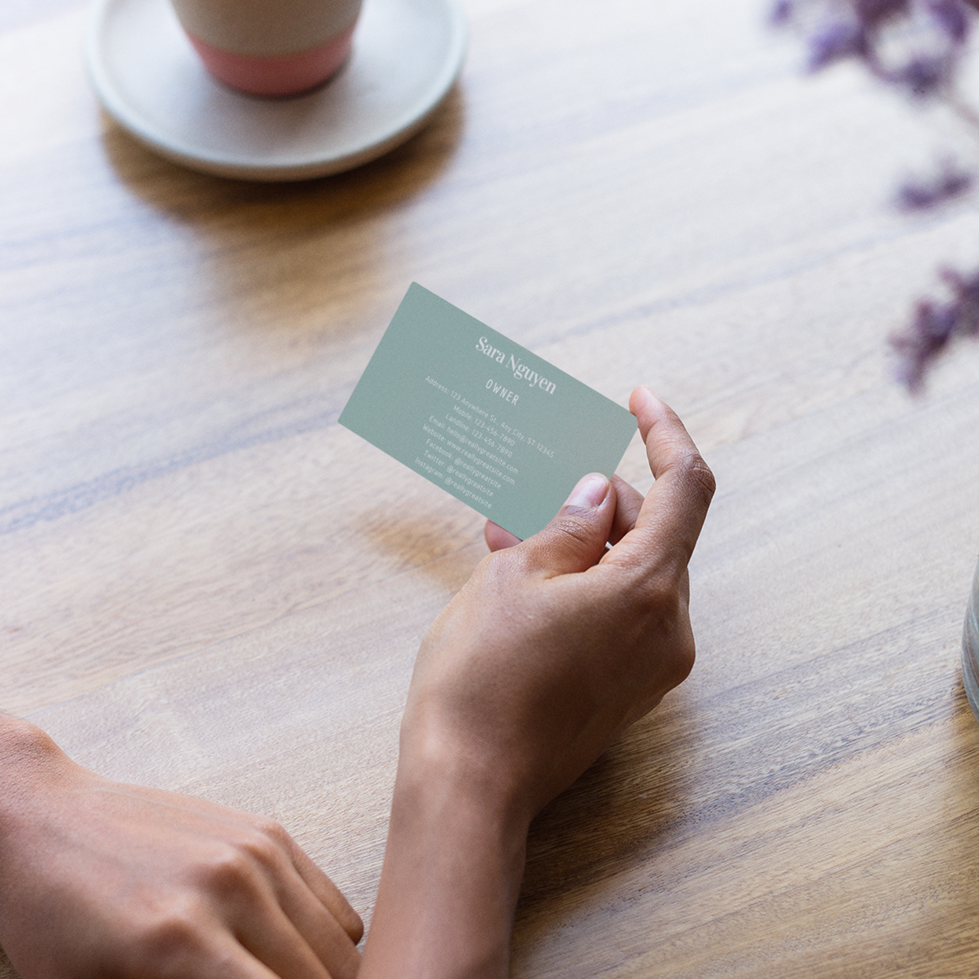 Standaard visitekaartjes