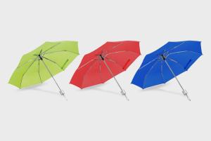 Sammenfoldelig paraply