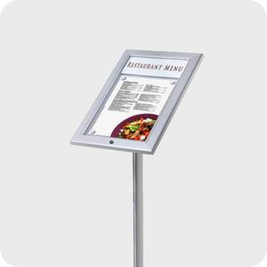 Porta menù da esterno con LED | HelloPrint