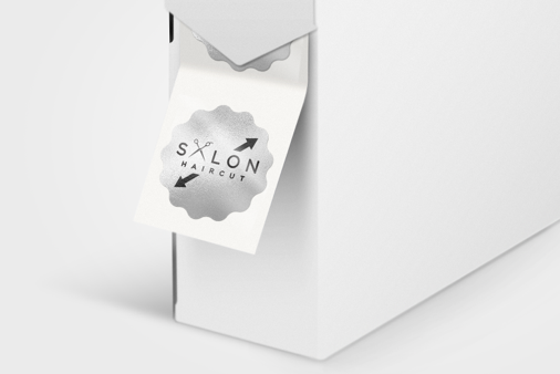 Exclusive Custom Size Labels on Roll