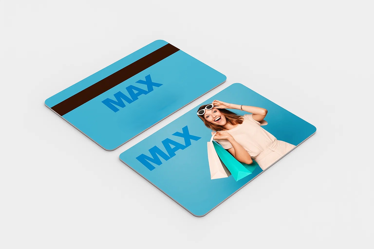 PVC pasjes met magneetstrip HiCo