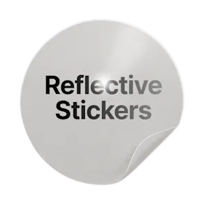 Reflektierende Sticker