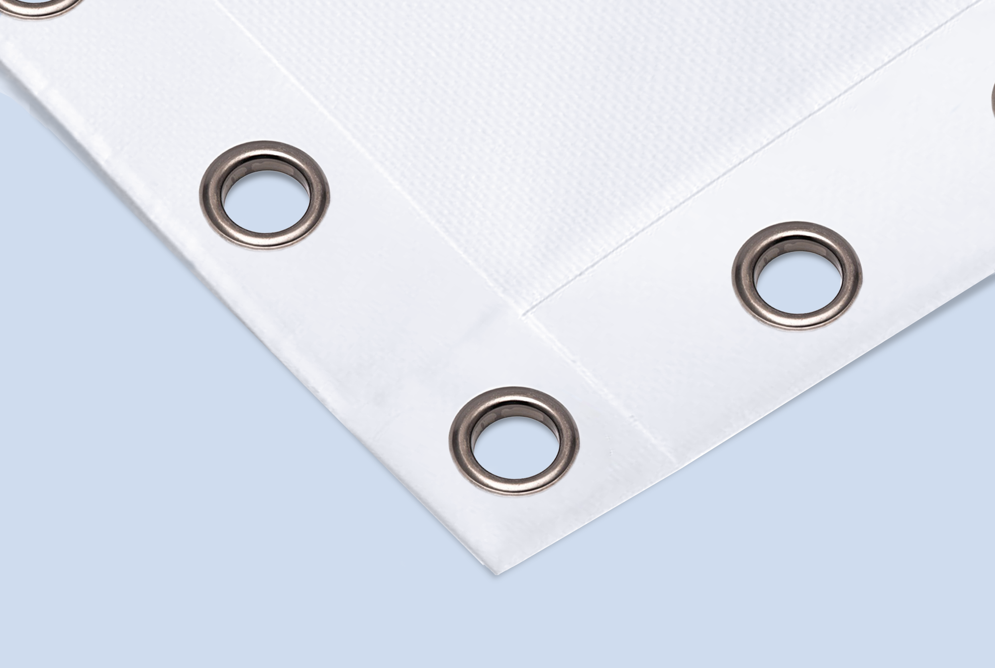 Anillado cada 30 cm con dobladillo