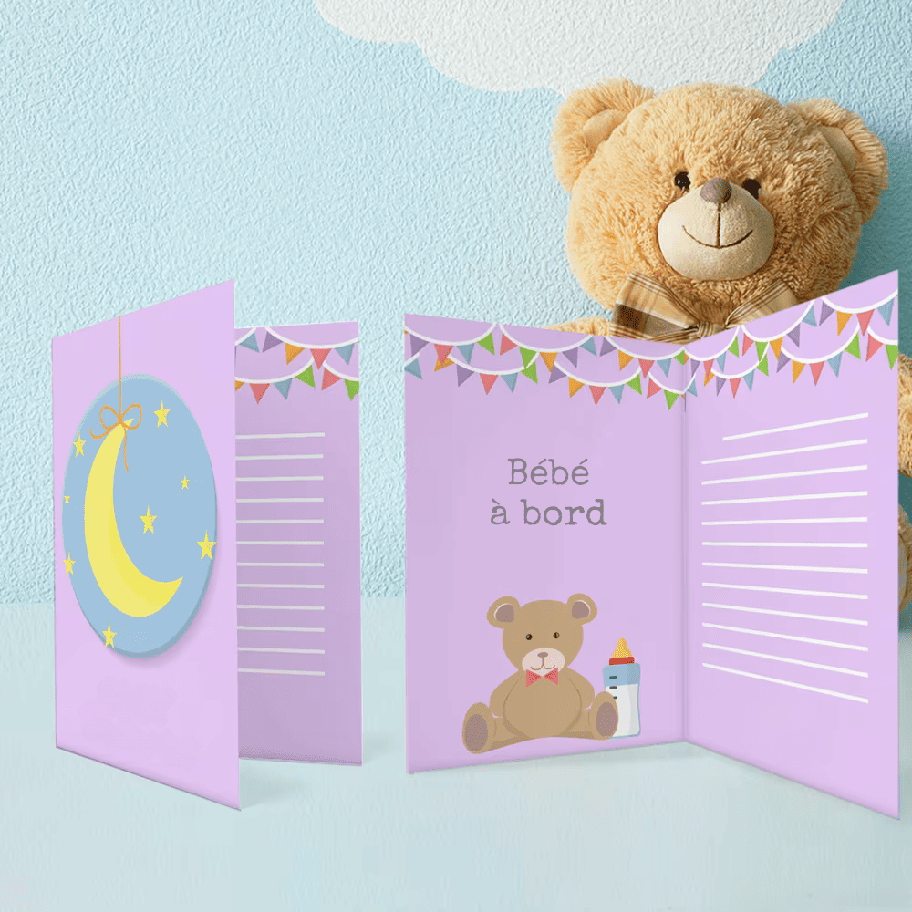Faire-part de naissance personnalisé