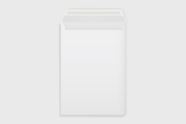 Onbedrukte enveloppen