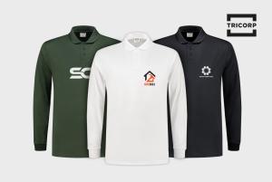Tricorp long sleeve polo with UV protection